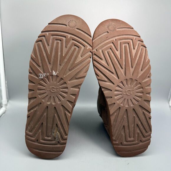 UGG Neumel Men's 11 Rocky Oak Suede Chelsea Boots Ankle Slip-On Round Toe Casual - Picture 9 of 10